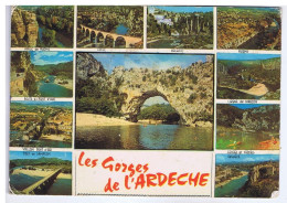 ARDECHE - LES GORGES DE L'ARDECHE En 11 Vues - Les Editions Cellard - N° A.70785 - Autres & Non Classés