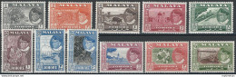 1960 Johore Sultano Ismail 11v. MNH SG N. 155/65 - Andere & Zonder Classificatie