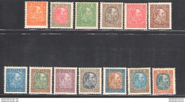 1902-04 ISLANDA ,  Effigie Di Re Cristiano IX , 13 Val N° 34B/46 Certificato Ra - Altri & Non Classificati