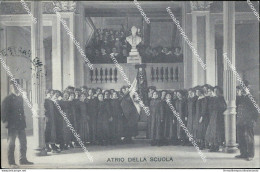 Bd596  Cartolina Milano Citta' Scuola Normale Femminile Carlo Tenca 1912 Super!! - Milano (Milan)