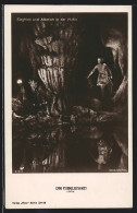 AK Siegfried Und Alberich In Der Höhle, Paul Richter In Die Nibelungen  - Actors