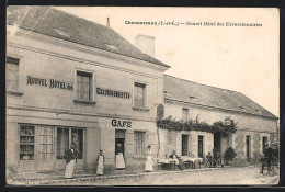 CPA Chenonceaux, Nouvel Hotel Des Excursionnistes  - Chenonceaux