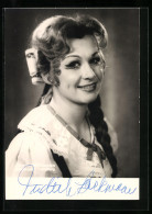 AK Opernsängerin Judith Beckmann Mit Original Autograph  - Opera