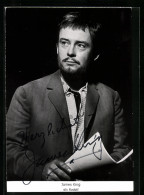 AK Opernsänger James King Auf Der Bühne, Mit Original Autograph  - Opera