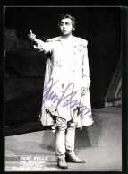 AK Opernsänger Rene Kollo In Fürst Igor, Mit Original Autograph  - Opera