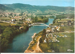 BAS-en-BASSET (43) Vue Générale Aérienne - Le Camping  CPSM  GF - Autres & Non Classés