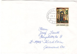Saint Marin - Lettre De 1980 - Oblit Republica Di S. Marino - Stomotulogie - - Brieven En Documenten