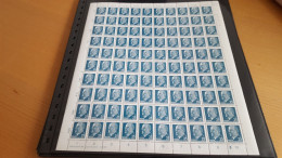 MiNr. 934 ** Bogen  Druckerzeichen DZ:  B - Unused Stamps