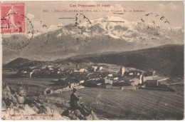 FR66 MOLITG LES BAINS - Labouche 285 - Le Village Et Le Canigou - Animée - Autres & Non Classés