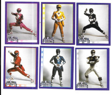 Z590 - LOT VIGNETTES AUTOCOLLANTES MERLIN - POWER RANGERS - Other & Unclassified