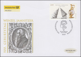 2639 Goldschmied Wenzel Jamnitzer, Schmuck-FDC Deutschland Exklusiv - Covers & Documents