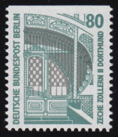 796C Sehenswürdigkeiten 80 Pf Dortmund Oben Geschnitten Aus MH ** - Unused Stamps