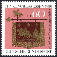 1065 Philatelistenverband FIP-Kongress ** - Unused Stamps