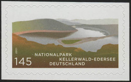 2863 Kellerwald-Edersee, Selbstklebend NEUTRALE Folie, 10 Einzelmarken, Alle ** - Nuovi