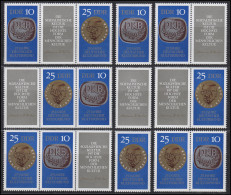 1592-1593 Deutscher Kulturbund / DKB 1970, 6 ZD+2 Ezm+ZF, Set Postfrisch  - Se-Tenant