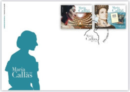 Portugal & FDC Tribute To Maria Callas 1923-2023 (687686) - Mujeres Famosas