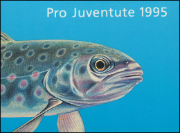 Schweiz Markenheftchen 0-103, Pro Juventute Bachforelle 1995, ESSt - Postzegelboekjes