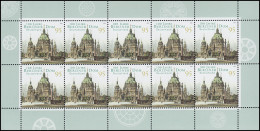 2445 Berliner Dom - 10er-Bogen, ** Postfrisch - 2001-2010