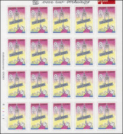1605 Freimarke Für Adressänderungsanzeigen 1997 - Folienbogen, Postfrisch ** - Autres & Non Classés
