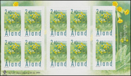 Aland 156 Pflanzen Schlüsselblume - Folienblatt ** Postfrisch - Aland