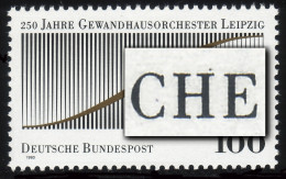 1654 Gewandhausorchester: Punkt über H Von DEUTSCHE, ** - Plaatfouten En Curiosa
