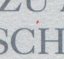 Block 48 Grundgesetz 1999 Mit PLF Roter Strich über CH Von SCHÜTZEN, ESSt BERLIN - Variétés Et Curiosités