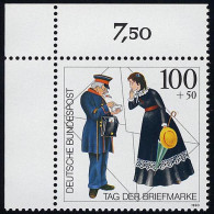 1692 Tag Der Briefmarke ** Ecke O.l. - Neufs