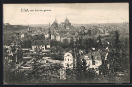 AK Erfurt, Stadtansicht Vom Pilz Aus Gesehen  - Erfurt