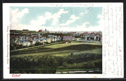 AK Erfurt, Panorama-Ansicht Der Stadt  - Erfurt