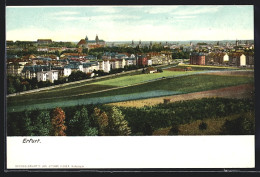 AK Erfurt, Teilansicht Im Herbst  - Erfurt