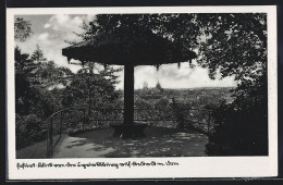 AK Erfurt, Blick Von Der Burg Auf Stadt Mit Dom  - Erfurt