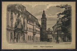 AK Erfurt, Regiergungsgebäude  - Erfurt