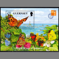 BB3706 Guenzi 1997 Butterflies By The Sea S/S MNH - Europe (Other)