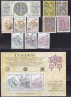 Vatican,  1982, 803/15,  MNH **,  Jahrgang  Komplett - Annate Complete
