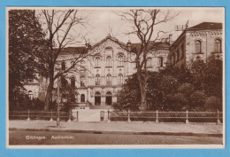 1289 GERMANY ALEMANIA LOWER SAXONY GOETTINGEN GÖTTINGEN AUDITORIUM RARE POSTCARD - Goettingen