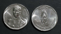 Thailand Coin 10 Baht 1988 Reign Of King Rama9 Y212 - Tailandia