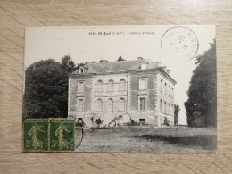 2330 St Just  Chateau D'Allerac En 1918   35 - Autres & Non Classés