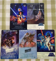 SMRT Metro Ticket Card, Movie Star Wars,  Set Of 5, Limited Edition - Singapore