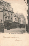 BELGIQUE - Anvers - Le Marché Au Lait - Afrikaansch Huis - Tabacs & Cigares - Animé - Carte Postale Ancienne - Antwerpen