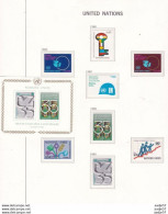 UNO-Genf, 88/95, Jahrgang 1979 + 1980 Kompletter Jahrgang/complete Year Set MNH** - Neufs