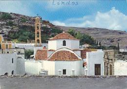 AK 215892 GREECE - Rhodes - Lindos - Byzantine Church Of Virgin - Grèce