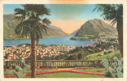 SUISSE - Lugano - Monte S Salvatore - Griffe De Centenario Delle Poste Federal - Colorisé - Carte Postale Ancienne - Lugano