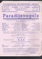 MALDEREN - TONEELGEZELSCHAP "HET EGLANTIERKEN" - "PARADIJSVOGELS" 1948 ? (OD 518) - Programme