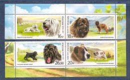 RUSSIA 2015●Dogs●Animals●Mi 2171-74 MNH - Neufs