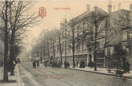 5 Cpa 75 PARIS. Ecole Rue Pyrénées, Grand Palais, Passerelle Métro Austerlitz, Louvre Et Luxembourg - Andere Monumenten, Gebouwen