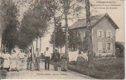 FOUSSEMAGNE  (  90 )   FRONTIÈRE  FRANCO  ALLEMANDE BUREAU  DES DOUANES  - C P A  ( 24 / 6  / 40  ) - Autres & Non Classés