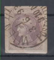 Austria 1 Kr Grober Druck Mi#42 1867 USED - Gebruikt