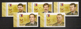 RUSSIA 2014●Heroes Of Russia●Mi 2018-22 MNH - Neufs