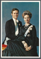 PC Top Card T 78 -Denmark, H.M.Dronning Margrethe II Og H.K.H.Prins Henrik .unused - Familles Royales