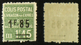 COLIS POSTAUX N° 123 Neuf N* TB Cote 100€ - Nuevos